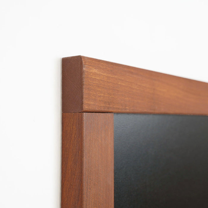 Lavagna con Cornice in Legno 60x80 cm in Legno Dark Wood