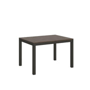 Tavolo allungabile 120/224x90 cm Everyday Evolution colore noce telaio e gambe antracite