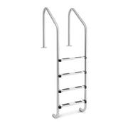 Scaletta per piscina in acciaio inox e plastica a 4 gradini portata massima 180 kg 14_0001444
