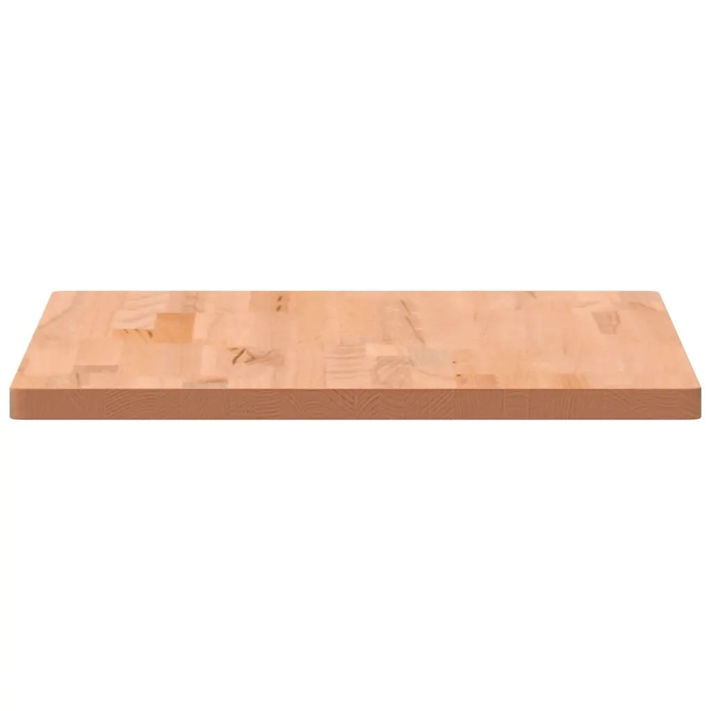 Piano Tavolo | Superficie Tavolo | Piano Scrivania 80x55x2,5 cm in Legno Massello di Faggio