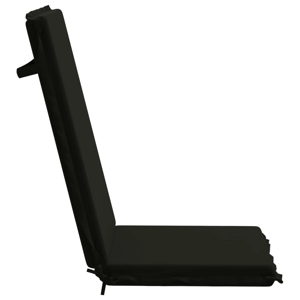Cuscini Bhair Alto Schienale in 2 Pezzi GEMERT 2 pcs Nero 945906