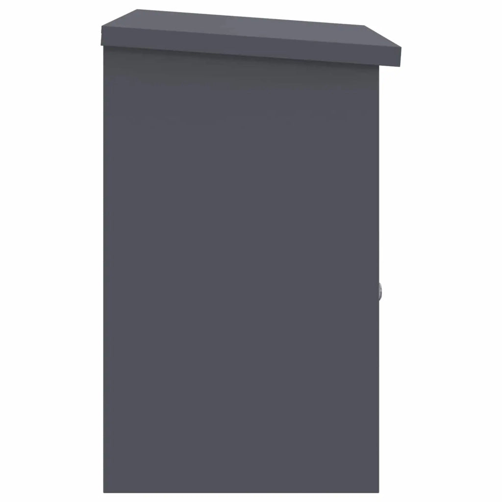 Cassetta per pacchi Antracite 47.5 x 38 x 59 cm Acciaio CFW2327378