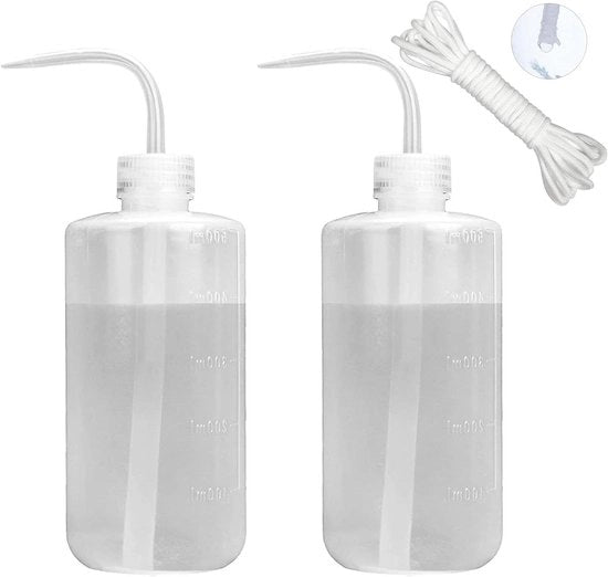 2 Pacchi di 500ml Olii per Annaffiare con Gomma O-Ring per Piante da Serra Succulente Cactus