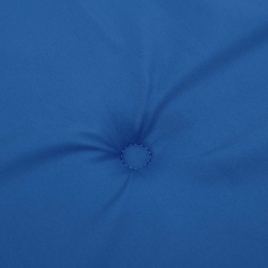 vidaXL Cuscino per Sedia 2 pcs Blu 58 x 77 x 4.5 cm Tessuto Oxford