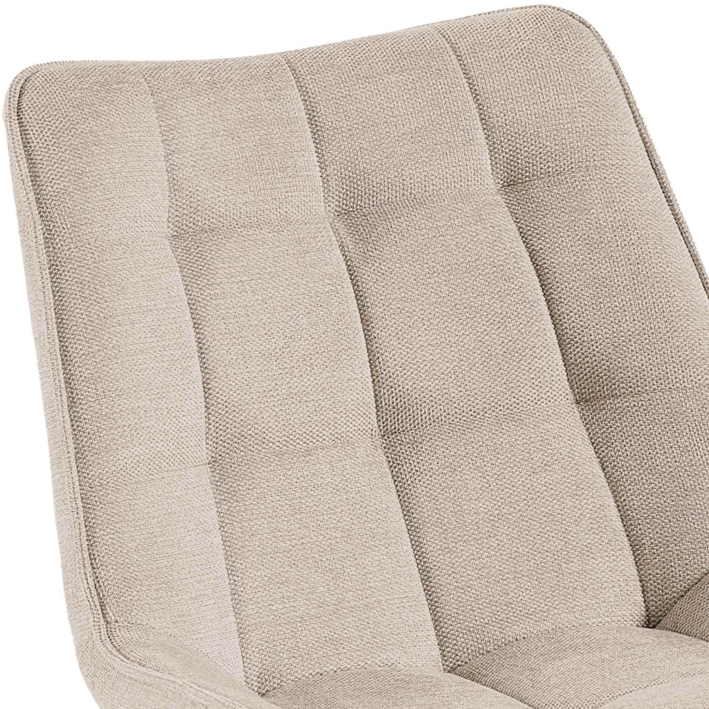 Sedia da Pranzo Colby crema,Tessuto