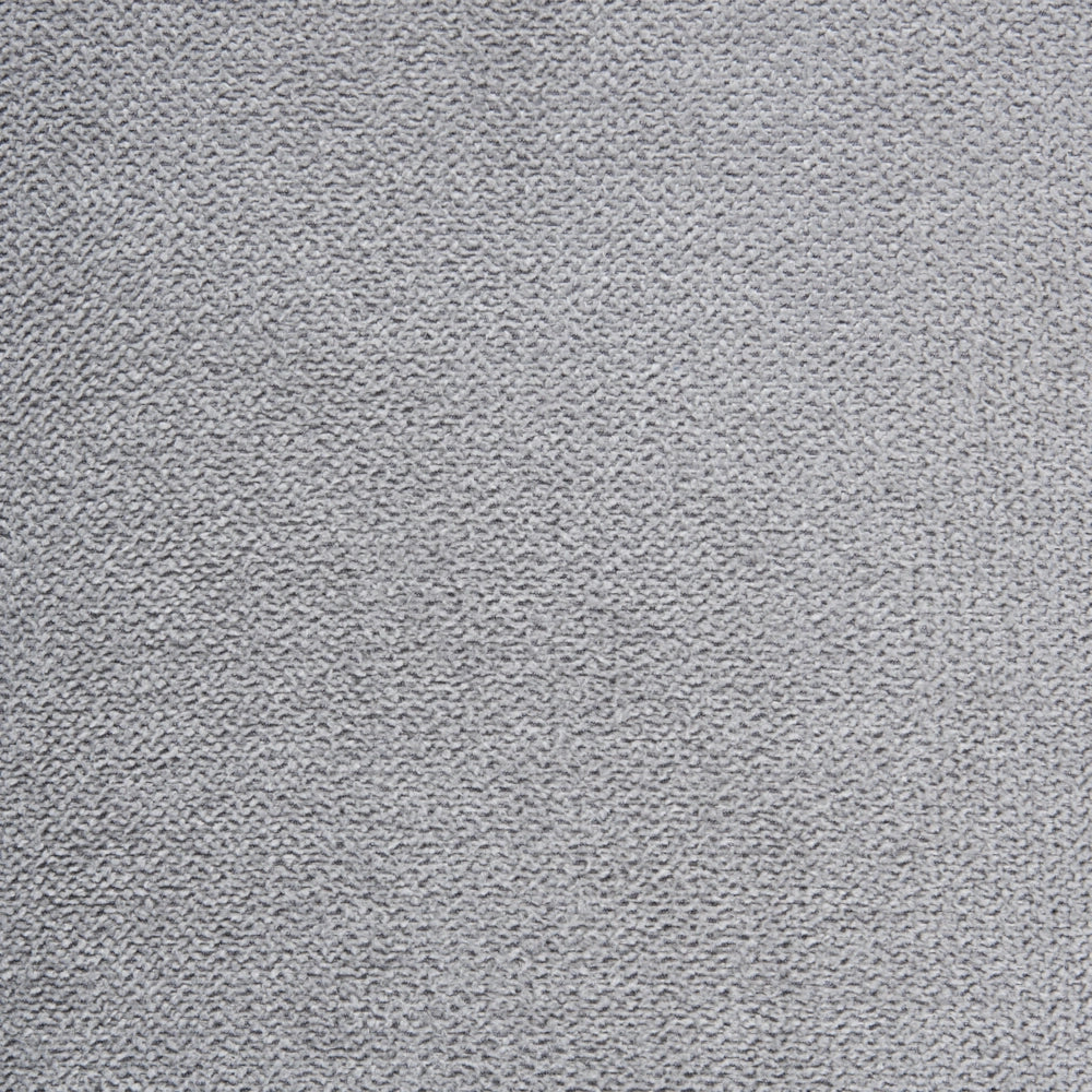 Set di 4 sedie con gambe in ferro senza braccioli design minimalista moderno sedute per sala da pranzo grigio