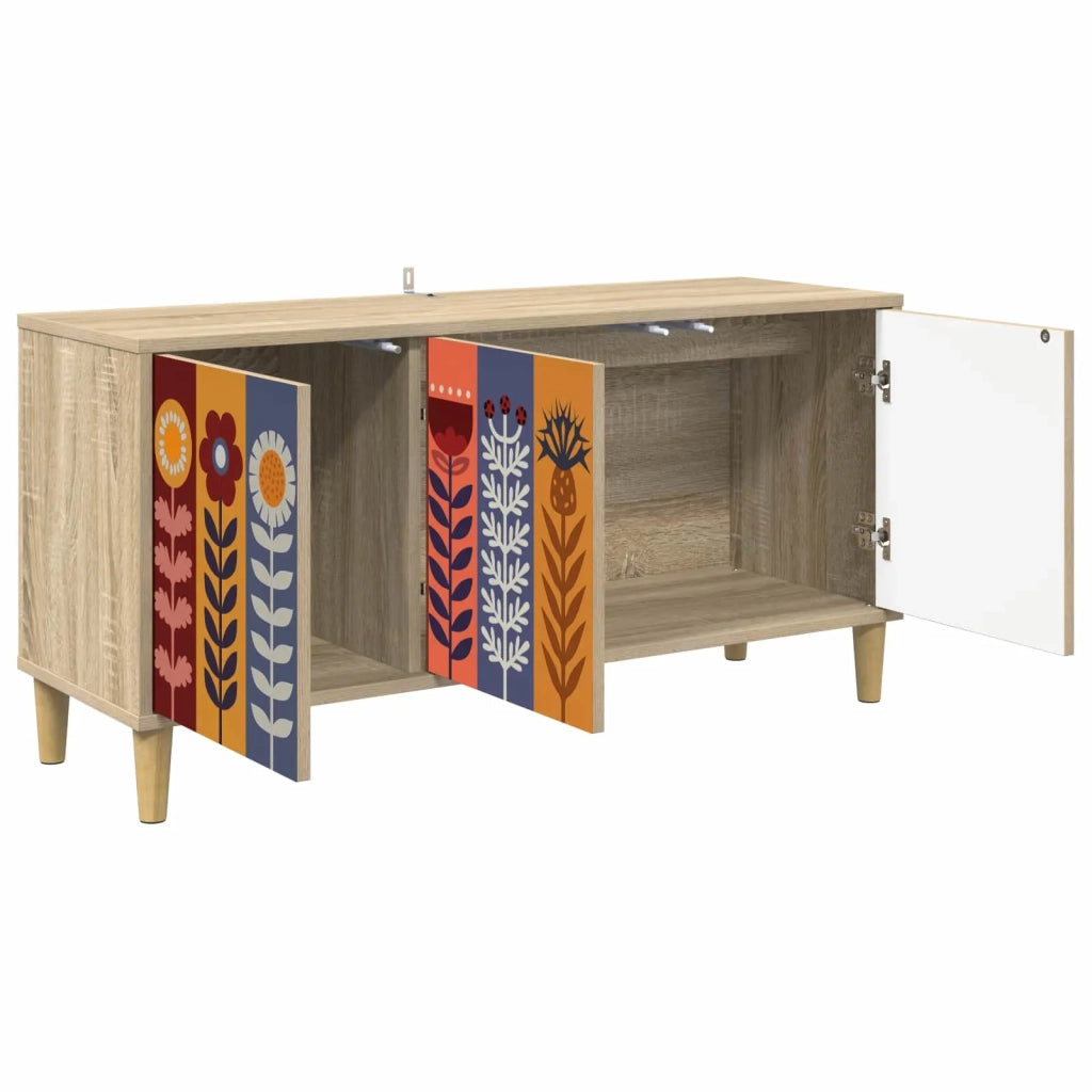 Mobile TV ESSEN 102 x 33 x 50 cm Sonoma Legno ingegnerizzato 8007082