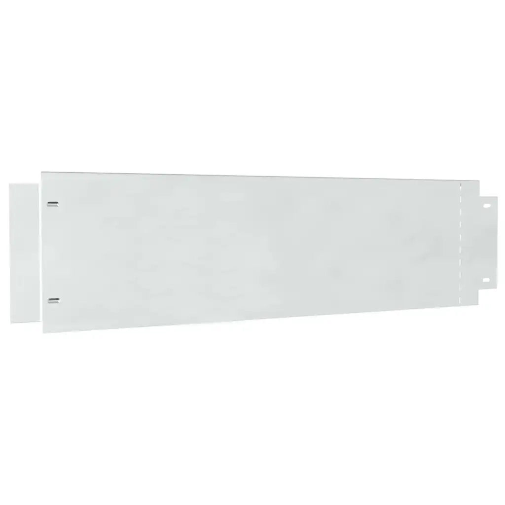Bordure per prato 5 pz Argento 100 x 25 x 0,07 cm CFW2992130
