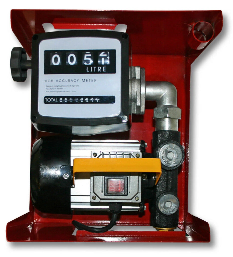 Pompa autoadescante per carburante o biodiesel 230V/550W 60L/min mobile con pistola automatica. 16_0000605