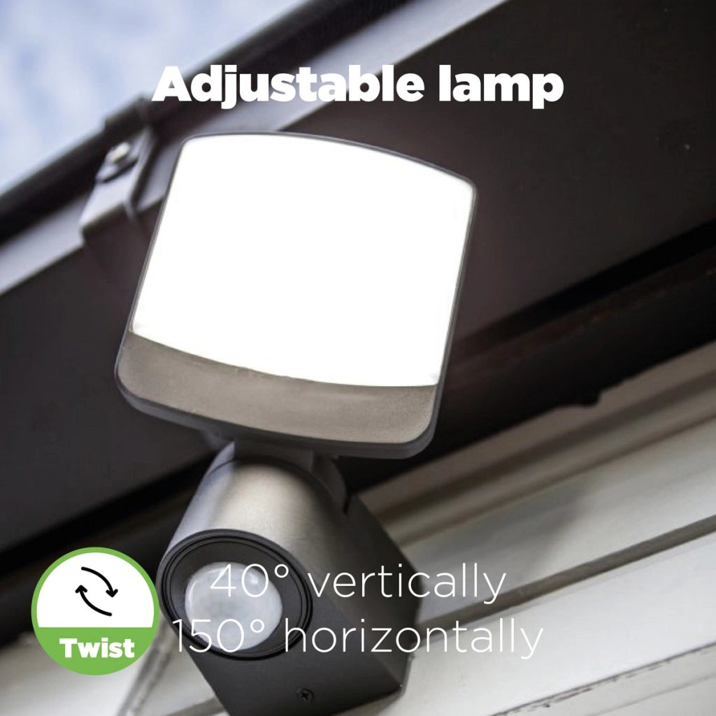 Applique esterna LED 12W sensore movimento Lutec SUNSHINE