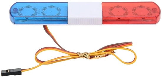 Lampada di Pubblica Sicurezza a LED - 4 Modalità - Design di Simulazione - Materiale Resine Sintetica - Consumo Elettrico Basso