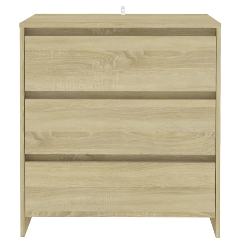 Buffet credenza cassettiera armadio mobile contenitore organizer cucina soggiorno rovere Sonoma 70 x 41 x 75 cm legno ingegnerizzato marrone 02_0031704