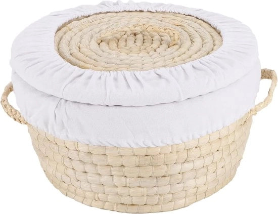 Mandolina a forma rotonda Mandoline a rete Mandolina a maiale con coperchio e inserto rimovibile (cassa di mais)