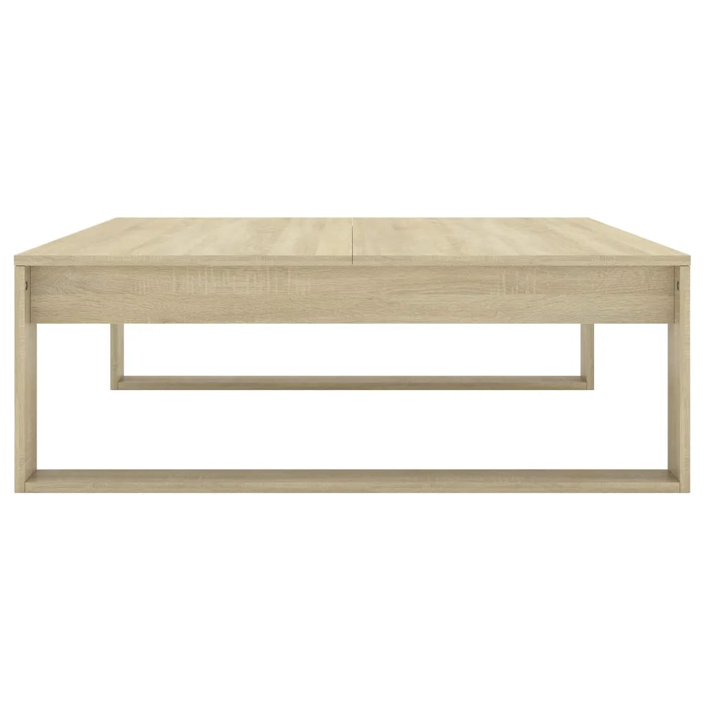 Tavolino Salotto Rovere Sonoma 100x100x35cm Truciolato 808633