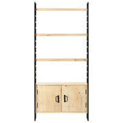 Libreria a 4 Livelli 80x30x180 cm in Legno Massello di Mango 284421