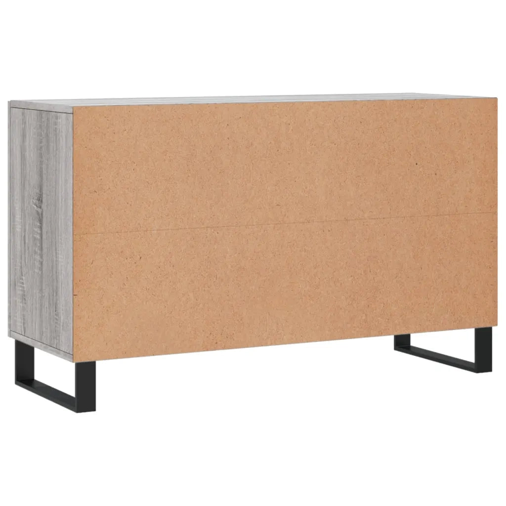 Credenza | Madia | Buffet da pranzo | Armadio da pranzo Grigio Sonoma 100x36x60 cm in Legno Multistrato