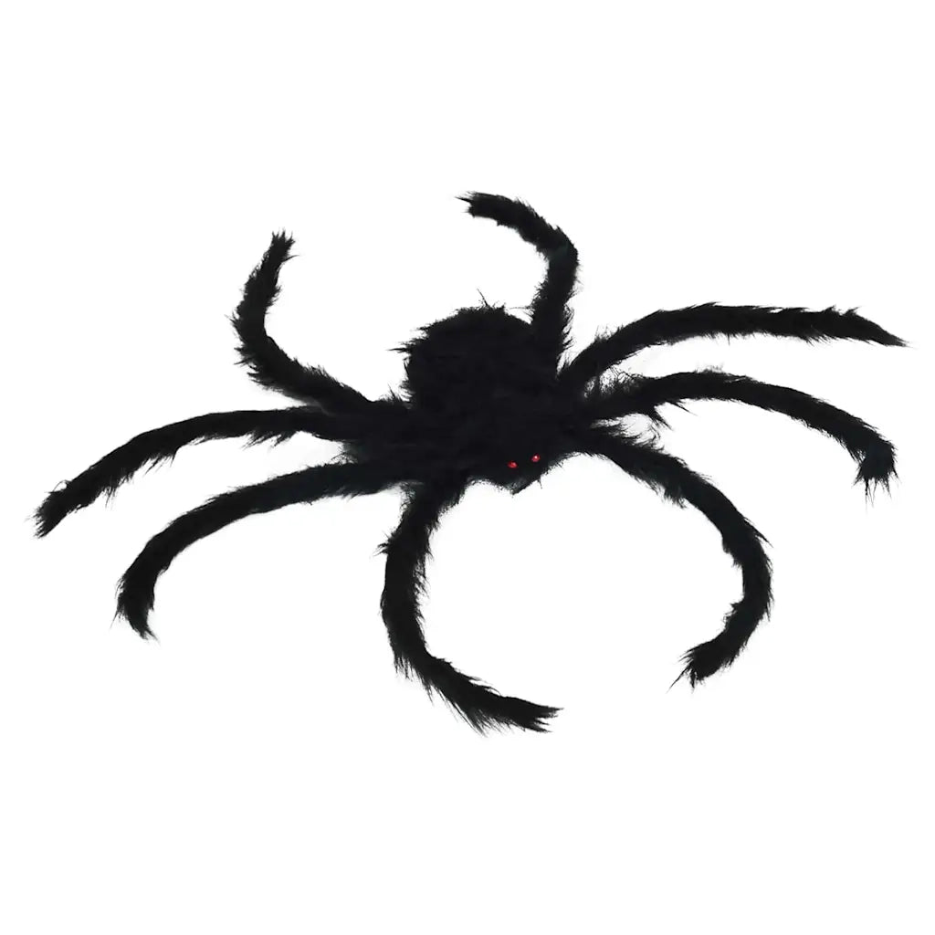 Decorazione Ragno di Halloween 6 pz Nero 75 cm CFW5016955
