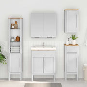 Armadio da bagno a muro con porta FLORO Bianco 35 x 30 x 60 cm 42011236