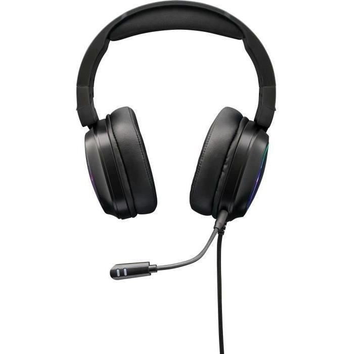 Casco da gioco rgb il g -lab - pc compatibile, ps4, xboxone - nero