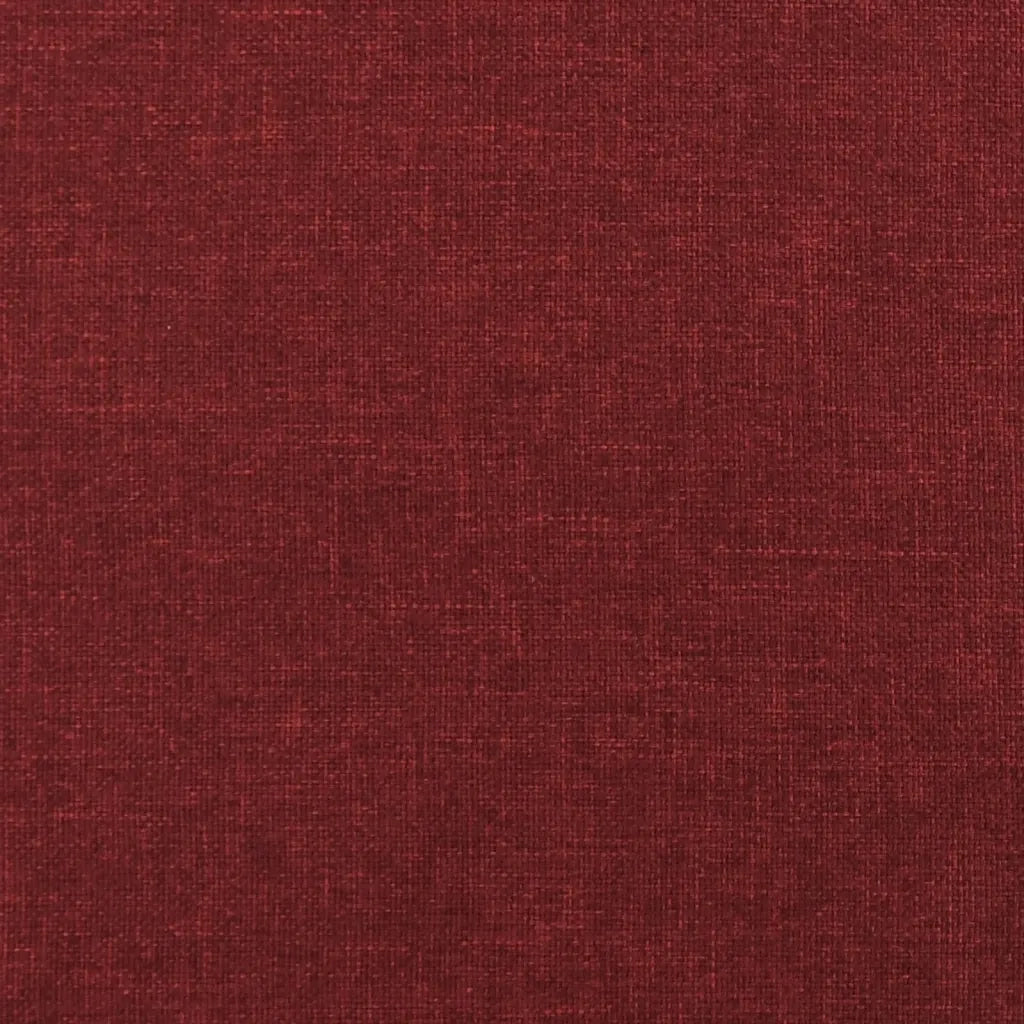 Poltrona Massaggiante Elettrica Rosso Vino in Tessuto 348085