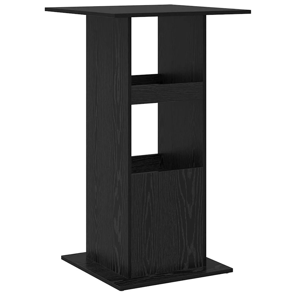 Tavolo da bar 60 x 60 x 100 cm Legno ingegnerizzato Rovere Nero 869244