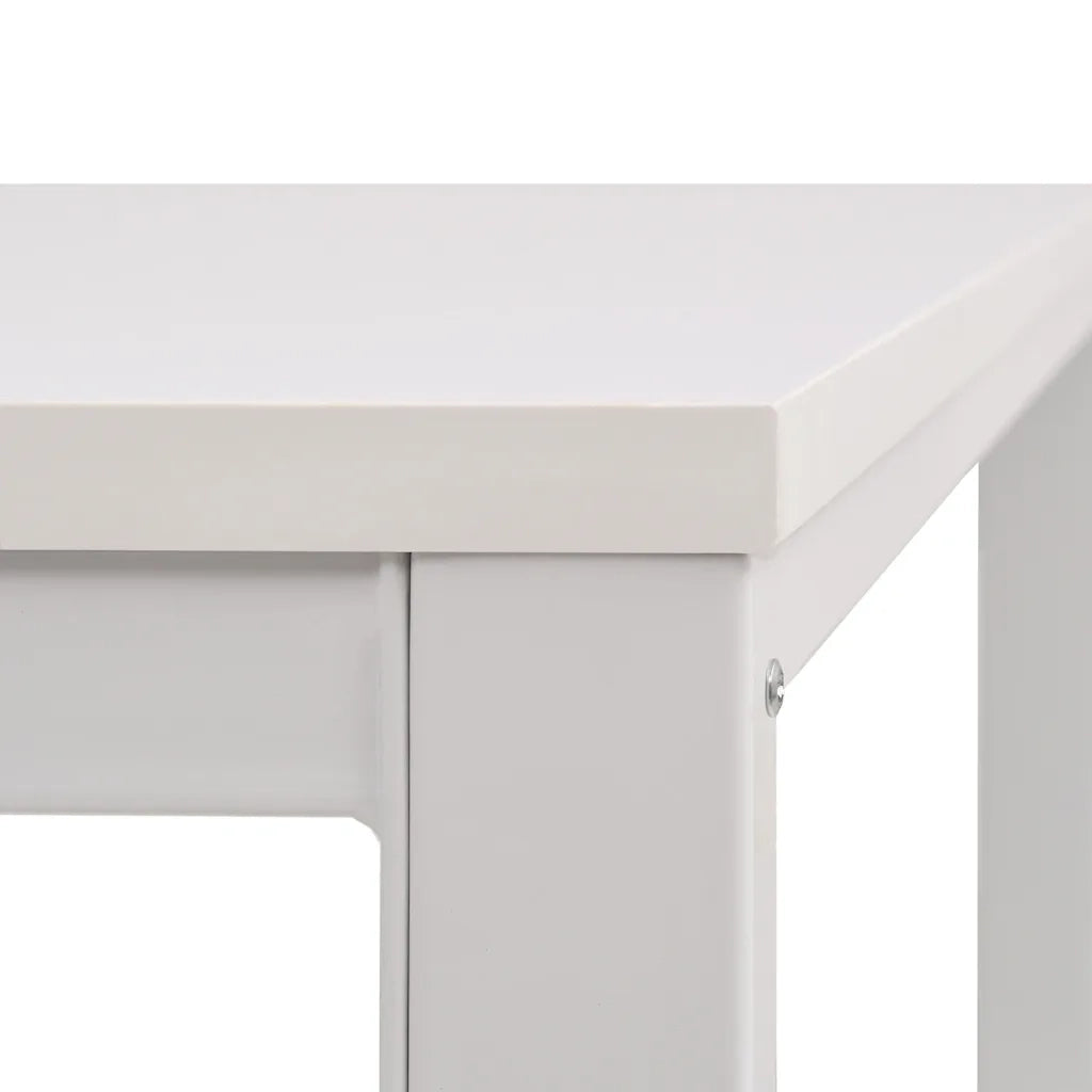 Scrivania 120x60x75 cm Bianca 245721