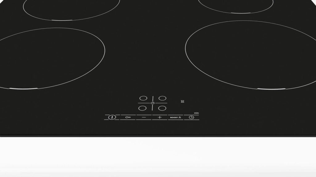 Bosch PUE611BB5J Serie 4 Piano cottura a induzione 60 cm 4 zone Touch Select PowerBoost colore Nero