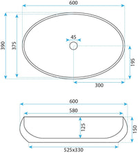 Lavabo Da Appoggio In Ceramica Rea Maya
