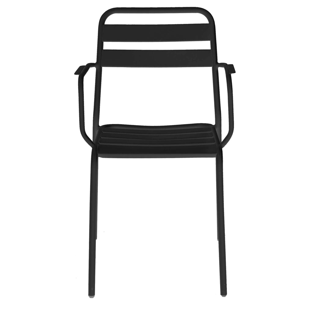 Poltrona da Giardino Impilabile in Acciaio cm 51x52x81 - LUCKY