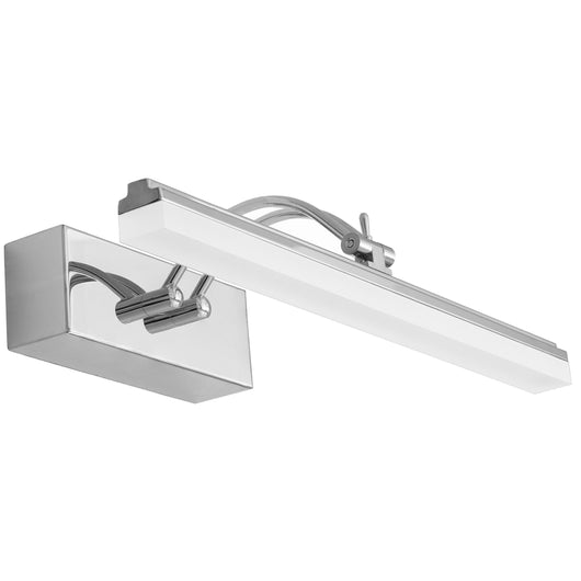 Lampada Da Parete Da Bagno Led Sopra Specchio 9w 40cm APP372-1W Cromo