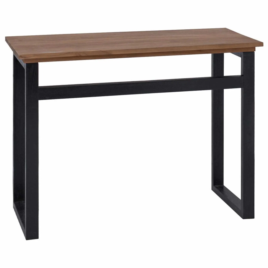 Scrivania Naturale Legno di teak solido 100 x 45 x 75cm 42026899