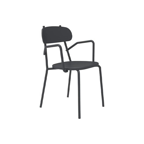Sedia da esterno vermobil fo300 ag fox grigio antico