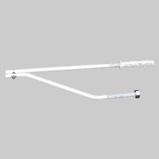 FISSAGGIO TELESCOPICO VERNICIATO PER LAVELLO  12x460     MADE IN ITALY