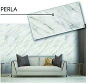 LASTRA DECORATIVA SERIGRAFATA cm. 50x100 - Effetto Marmo Perla 15.00 pz