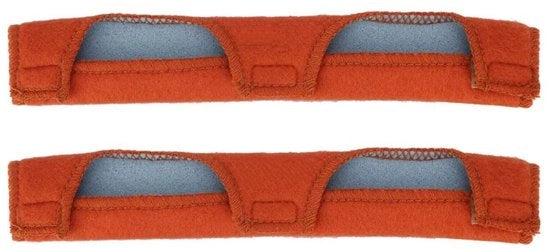 Set di accessori per casco da sicurezza composto da 2 pezzi ad assorbimento umidità - adattabile - in cotone - vochtabsorberente - confortevole - lavabile - accessorio per casco