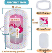 Cuscino per Bambino Reattivabile 100% Cotone Antiallergico - Culla per Bambini \ Nido Caldo per Bambini