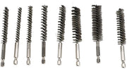 Set di pennelli per tubi in acciaio inossidabile 304 - 8 pezzi - pennello a tubo - attrezzo di pulizia - set di pennelli per rimuovere parti mancanti - peso ridotto 147g - set di pennelli