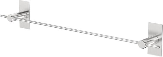 Supporto per asciugamani da parete supporto per asciugamani da cucina supporto per asciugamani regolabile - 80 cm - supporto per doccia da parete - SUS 304 - acciaio inossidabile - accessori da bagno