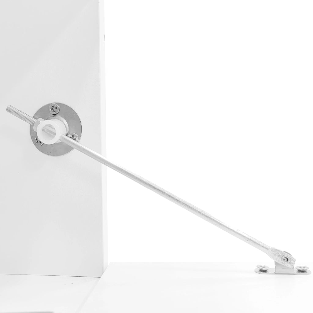 Mobile TV ad alta finitura lucida con illuminazione LED, 181 cm, per TV fino a 80 pollici, frontale in vetro, due cassetti ribaltabili