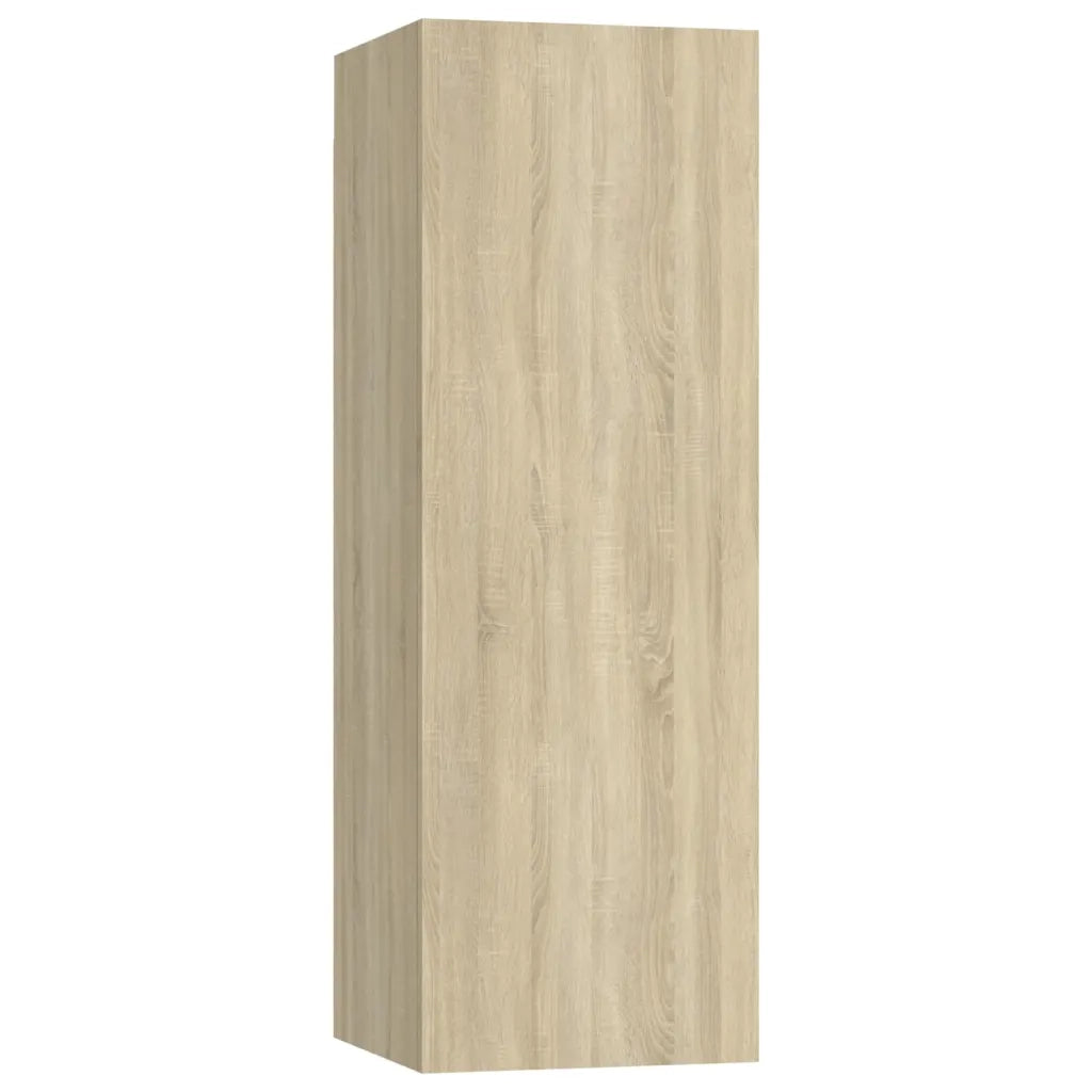 Set Porta TV 4 pz Rovere Sonoma in Truciolato cod mxl 11714