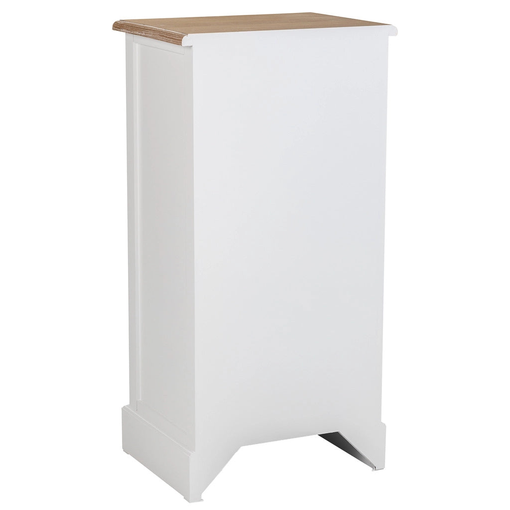 Sinfonico in legno bianco 45x35x90h
