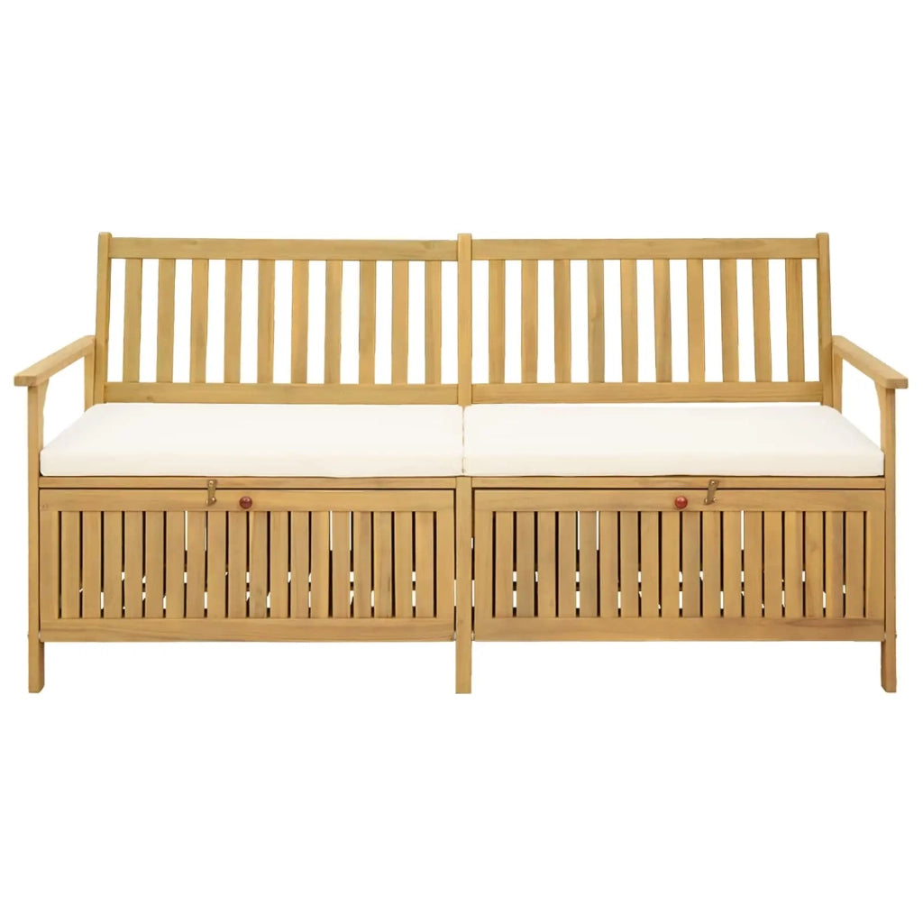Panchina con contenitore con cuscino con porta 170 x 63 x 84 cm 42026793