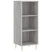 Credenza | Madia | Buffet da pranzo | Armadio da pranzo Grigio Sonoma 34,5x32,5x90 cm in Legno Multistrato