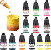 Pigmenti di Colore per Gessi - 12 Pezzi, Idonei per Gesso e Gesso, Colore Mint, Ideali per Progetti Creativi e Artistici
