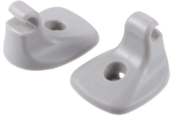Clip di sostegno per ombrello da sole - sostituzione 2 pezzi - 39x47mm - beugel in plastica