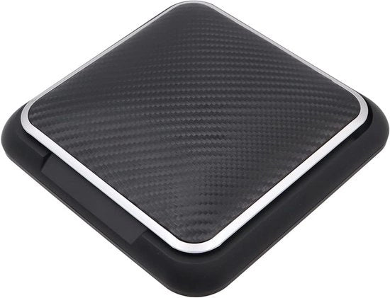 Oggetto di supporto per telefono con presa antislip - Supporto per telefono per auto - Supporto per telefono per cruscotto - Adatto per 6,8 pollici - Silicona/ABS - Adesivo autoadesivo - Supporto per auto con presa autoadesiva