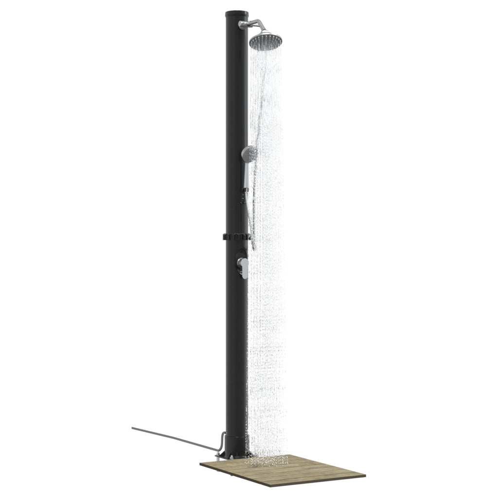 Doccia Solare Esterna con Soffione Portatile 217 cm 20 L