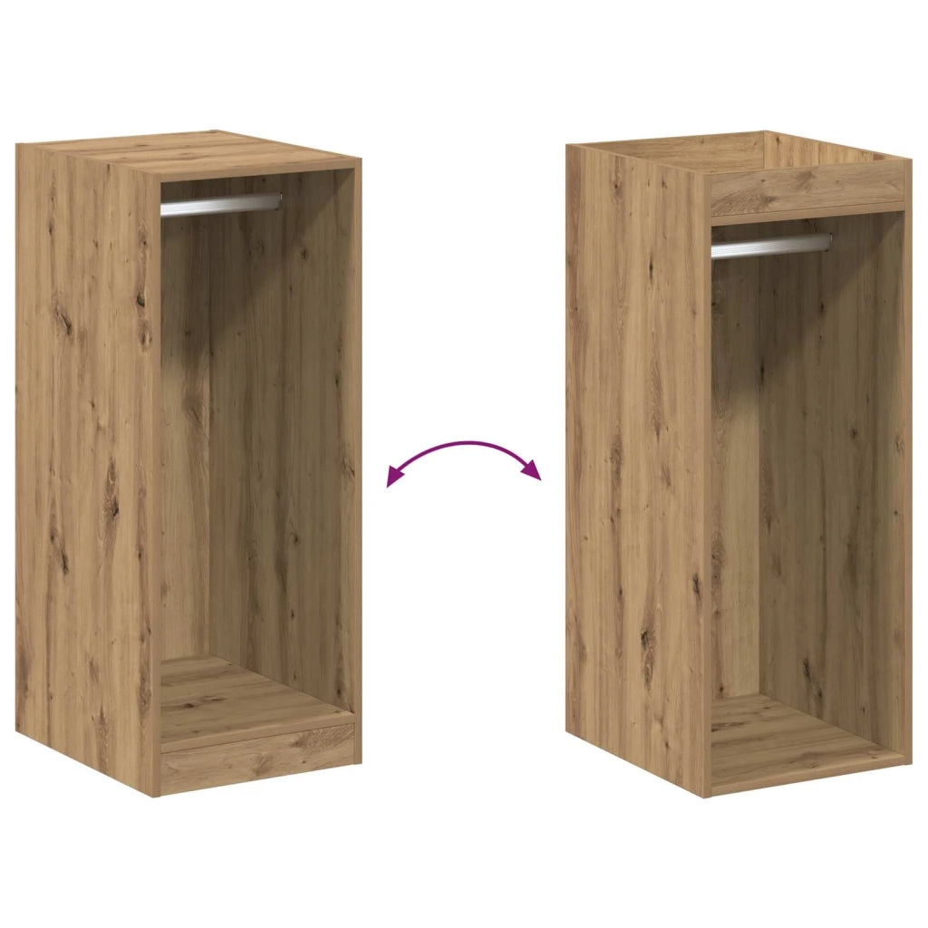 Guardaroba con lo scaffale Rovere artigianale 41 x 48 x 102 cm 879646