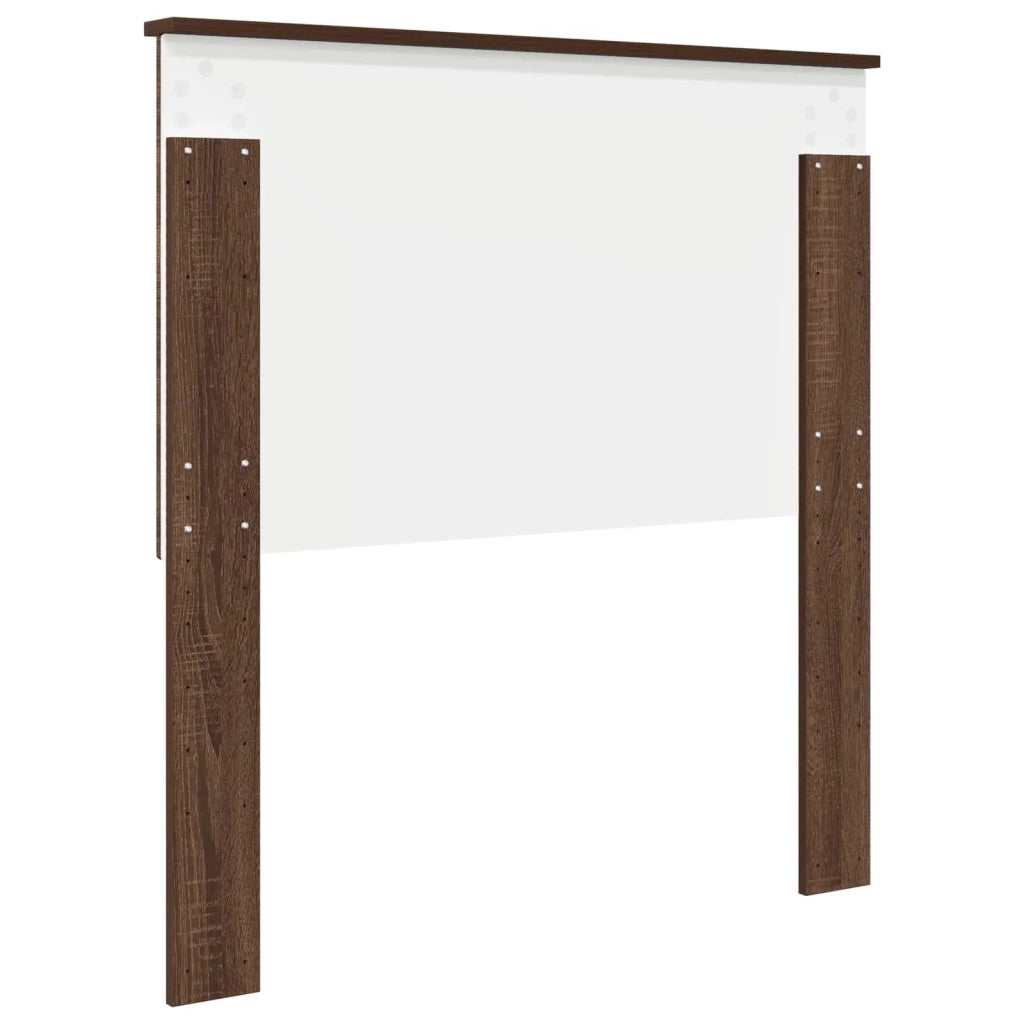 Testiera Quercia marrone 100 cm Legno ingegnerizzato 887689