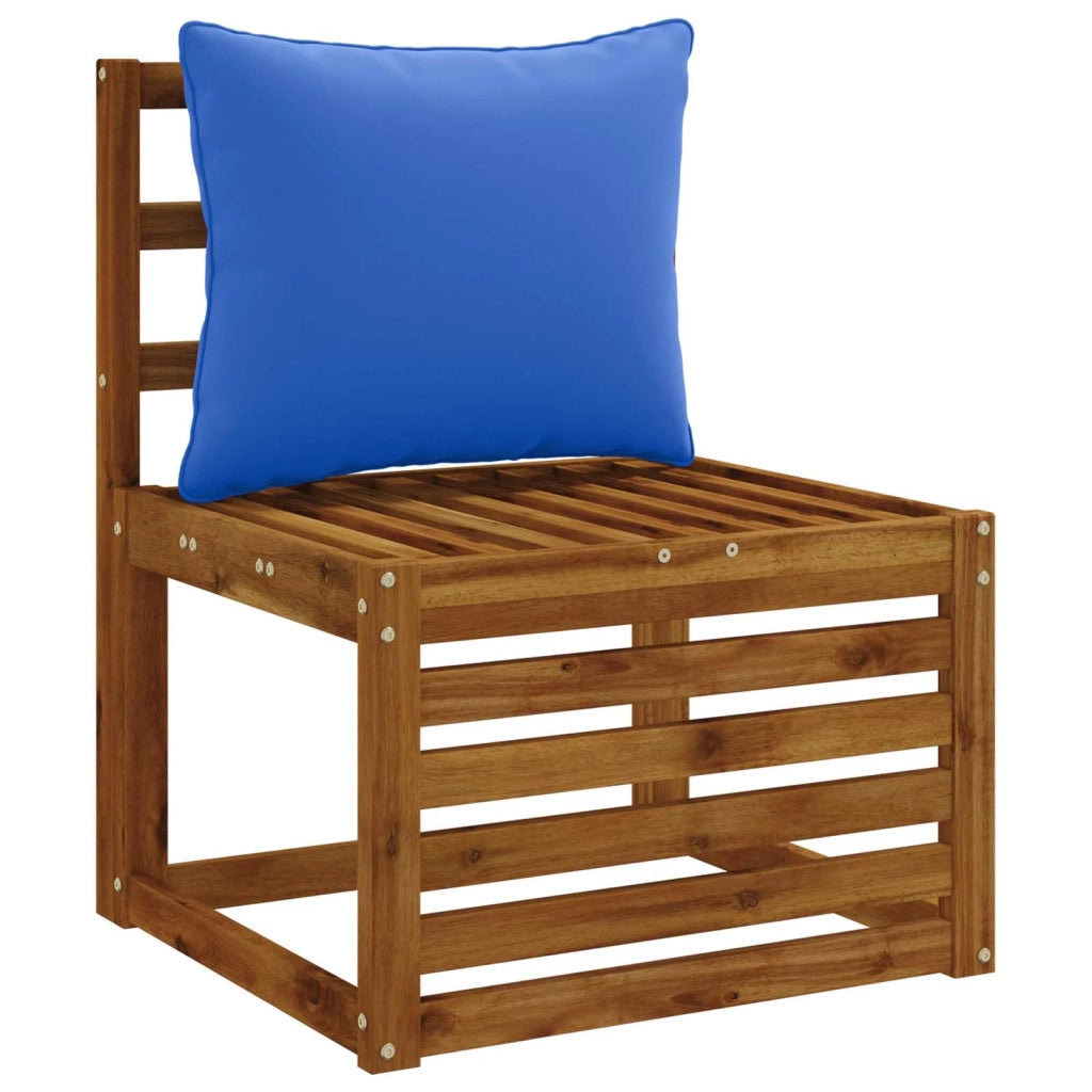 Cuscino per Schiena a 1 Pezzo PUTTEN 100% Poliestere Blu Reale 946921